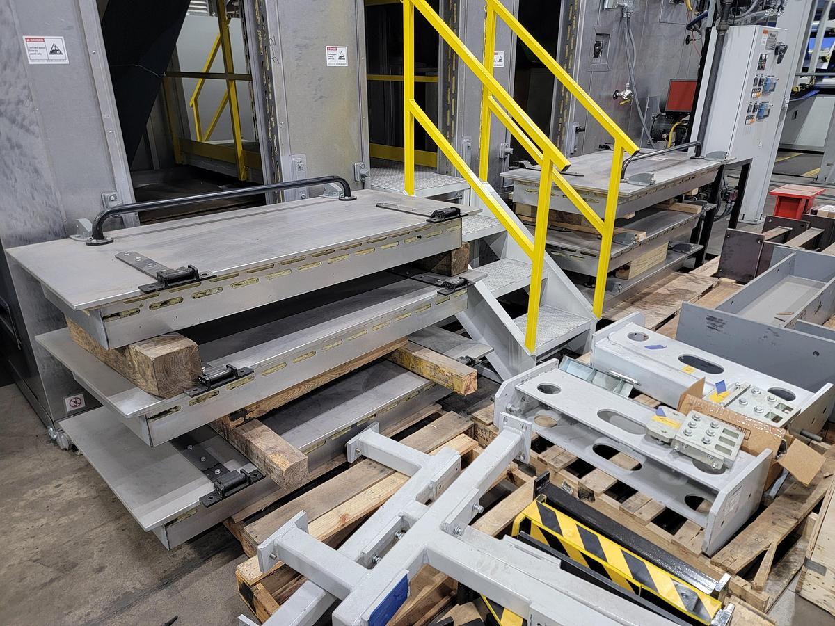 Used 2022 Mohan Over & Engr. Co. 68" Working Width Single Pass Curing Oven 22072