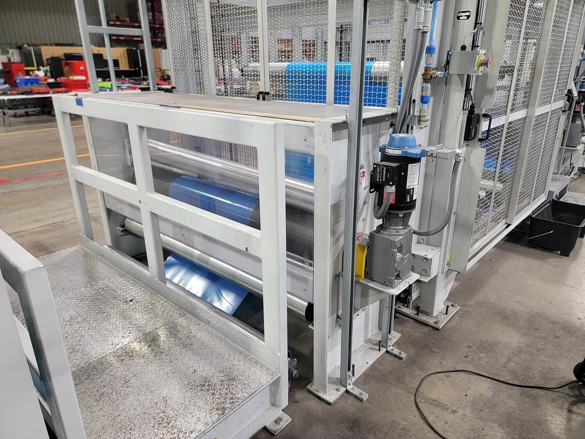 Used 2022 Menzel Two-Position Turret Let-Off and Accumulator Type 73TW01