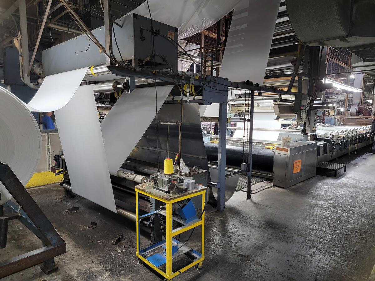 Used Zimmer RM II 77 Print Machine 89” face