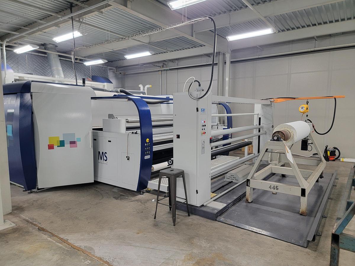 Used MS Printing Solutions 48 Digital Printer Model MS-JPK-EVO 3200mm print width