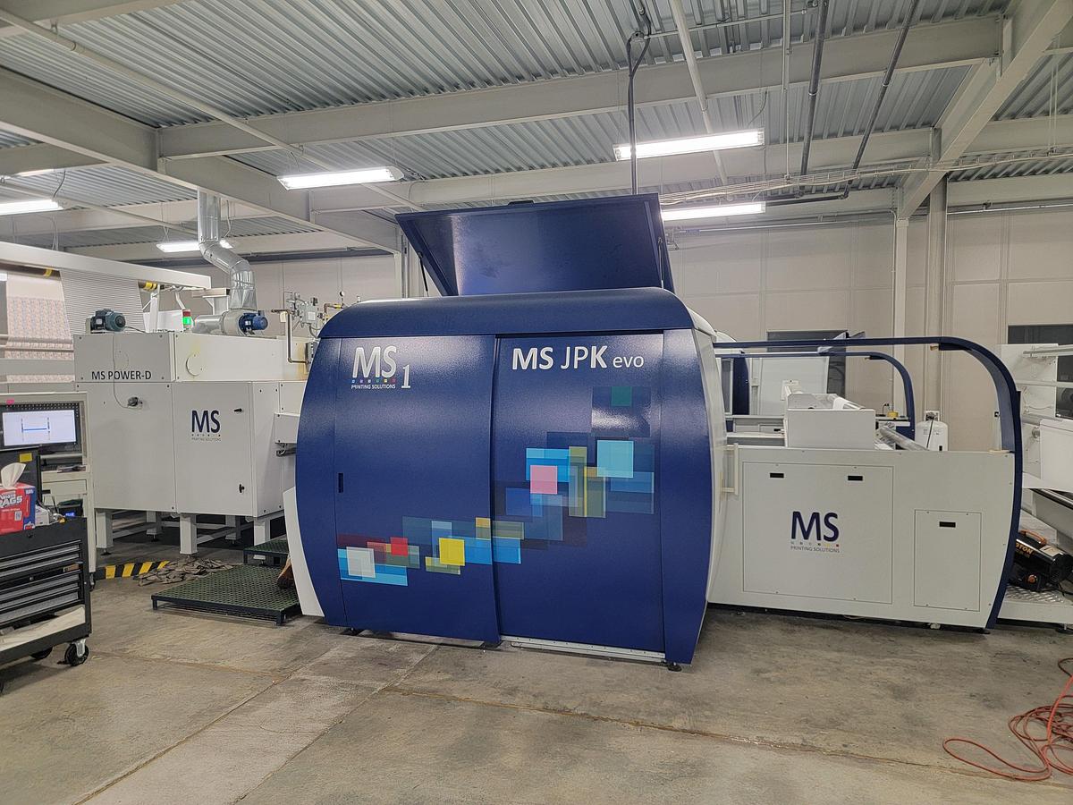 Used MS Printing Solutions 48 Digital Printer Model MS-JPK-EVO 3200mm print width