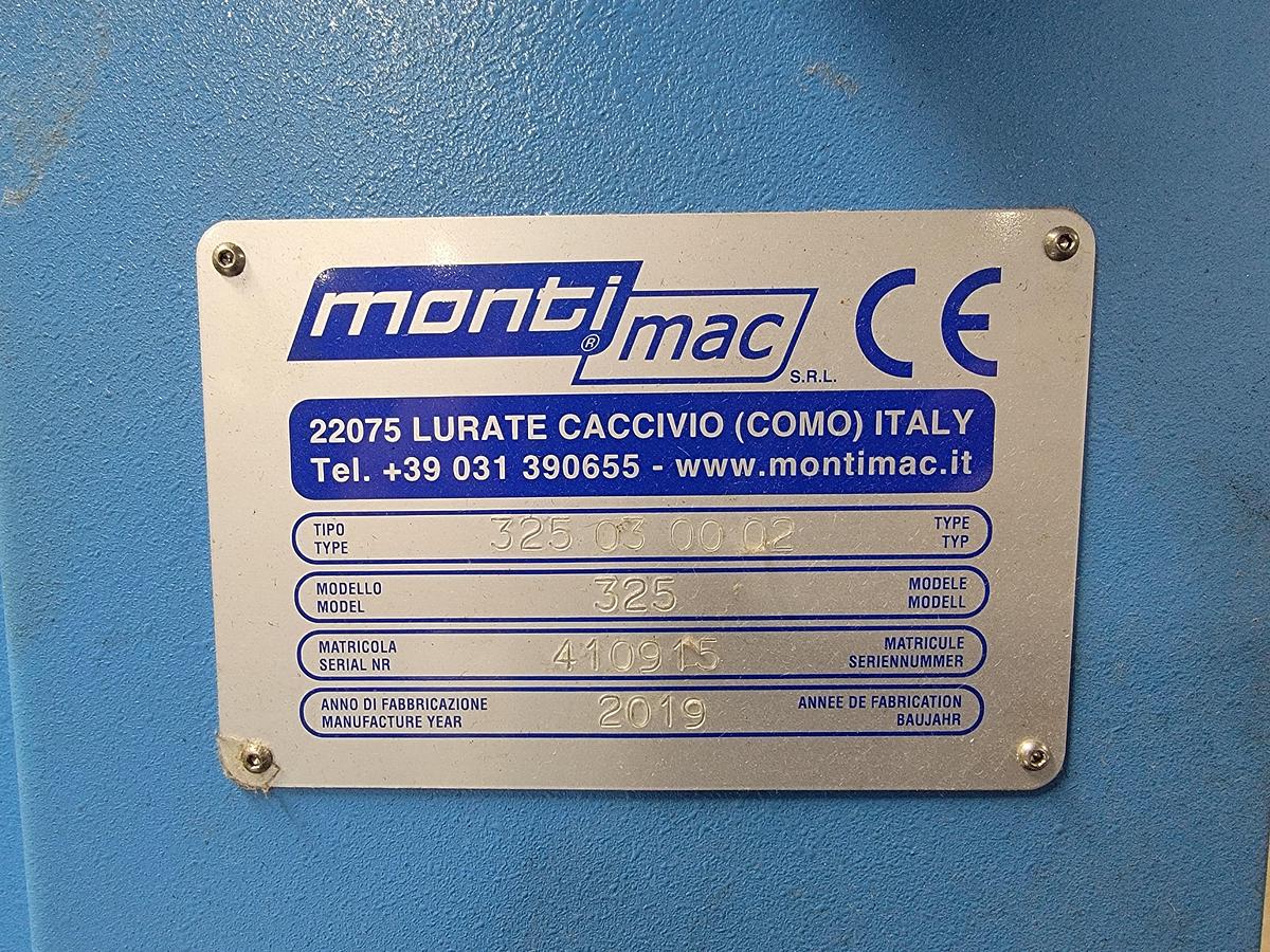 Used Monti Mac Model 325 Selvage Trimmer 136” wide