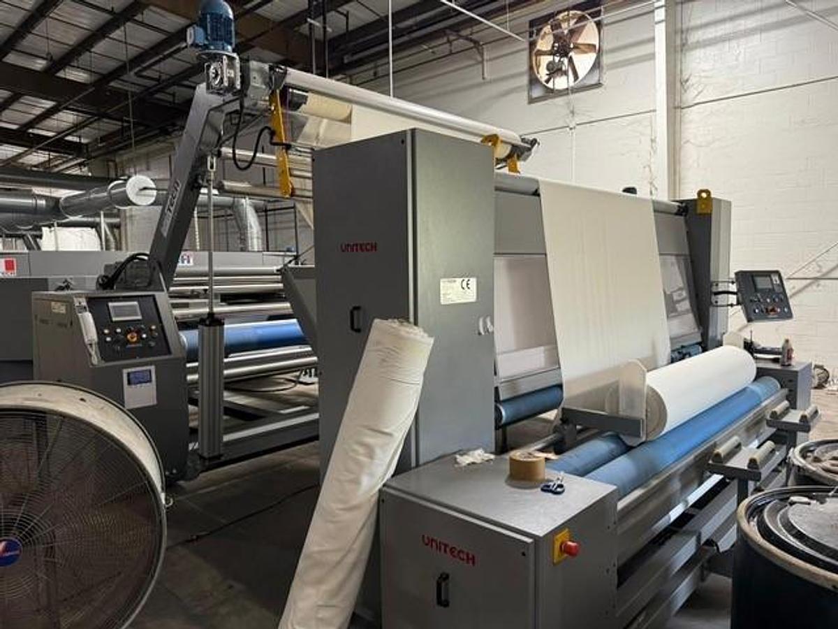 Used Roll Up and Inspection Machine