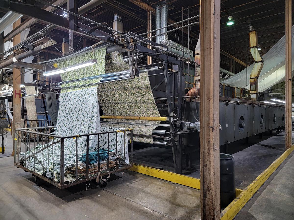 Used Stork RD Pegasus Print Machine 136” face