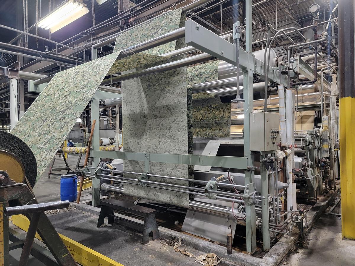 Used Morrison Sanforizer No. 2, Morrison, 130” face