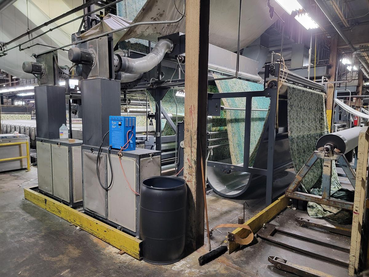 Used Stork RD Pegasus Print Machine 136” face