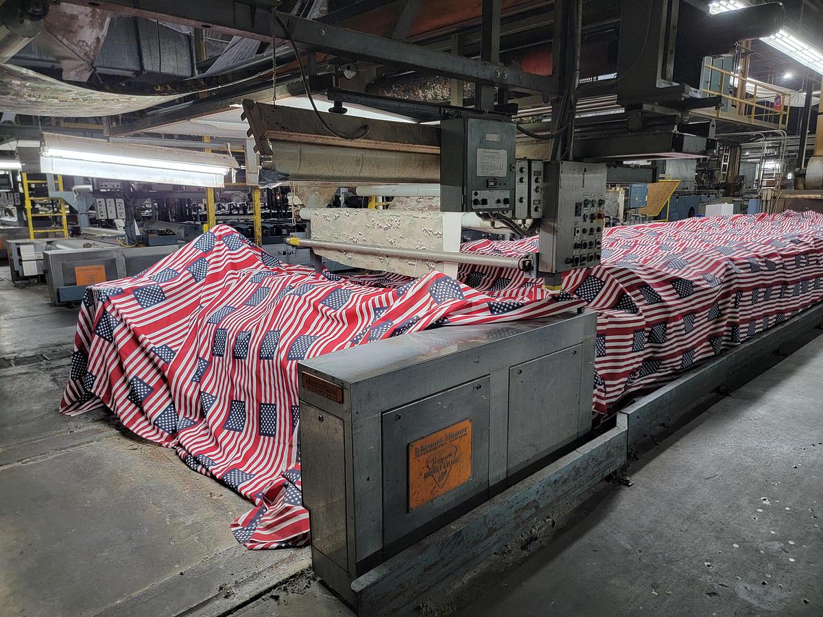 Used Zimmer RM II 78 Print Machine 89” face