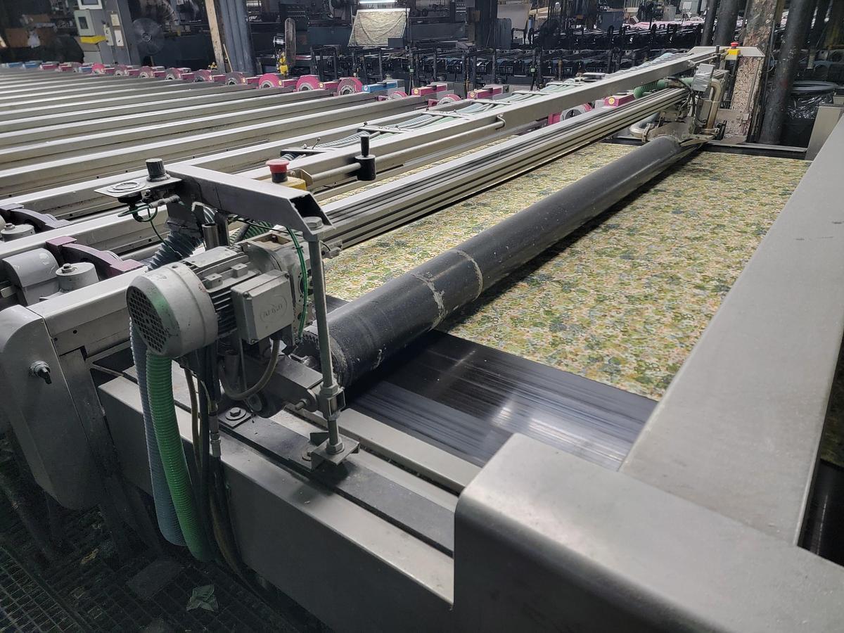 Used Stork RD Pegasus Print Machine 136” face