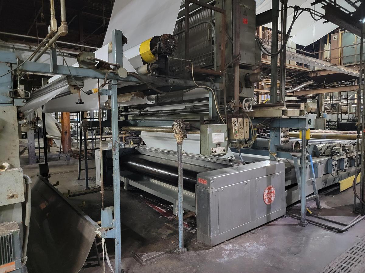 Used Zimmer RM II 55 Print Machine 136” face