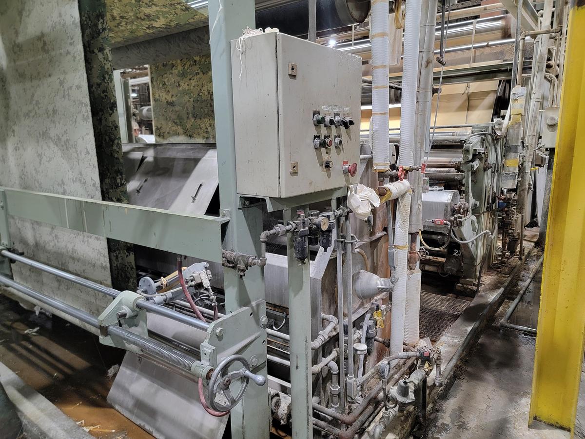 Used Morrison Sanforizer No. 2, Morrison, 130” face