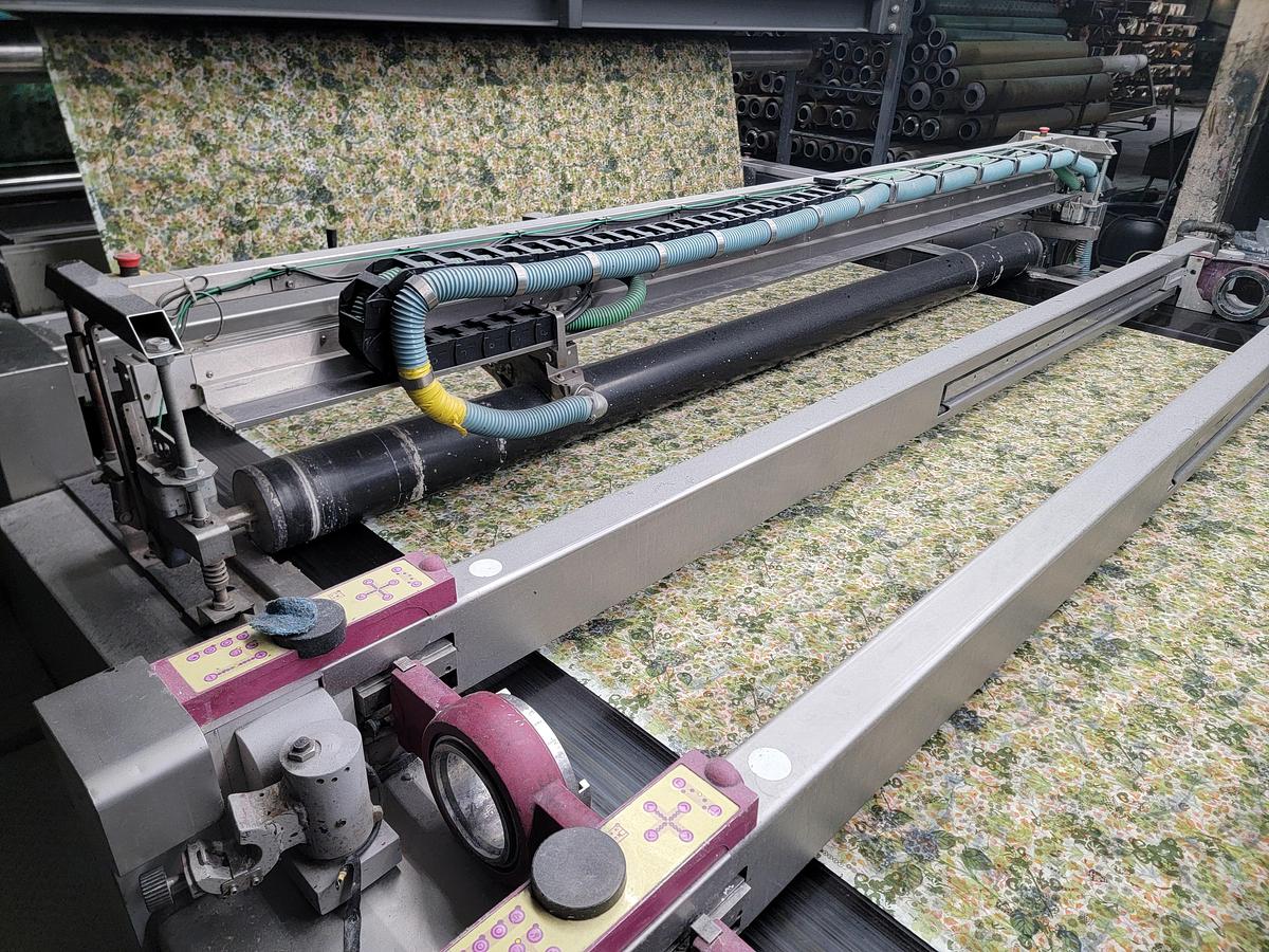Used Stork RD Pegasus Print Machine 136” face