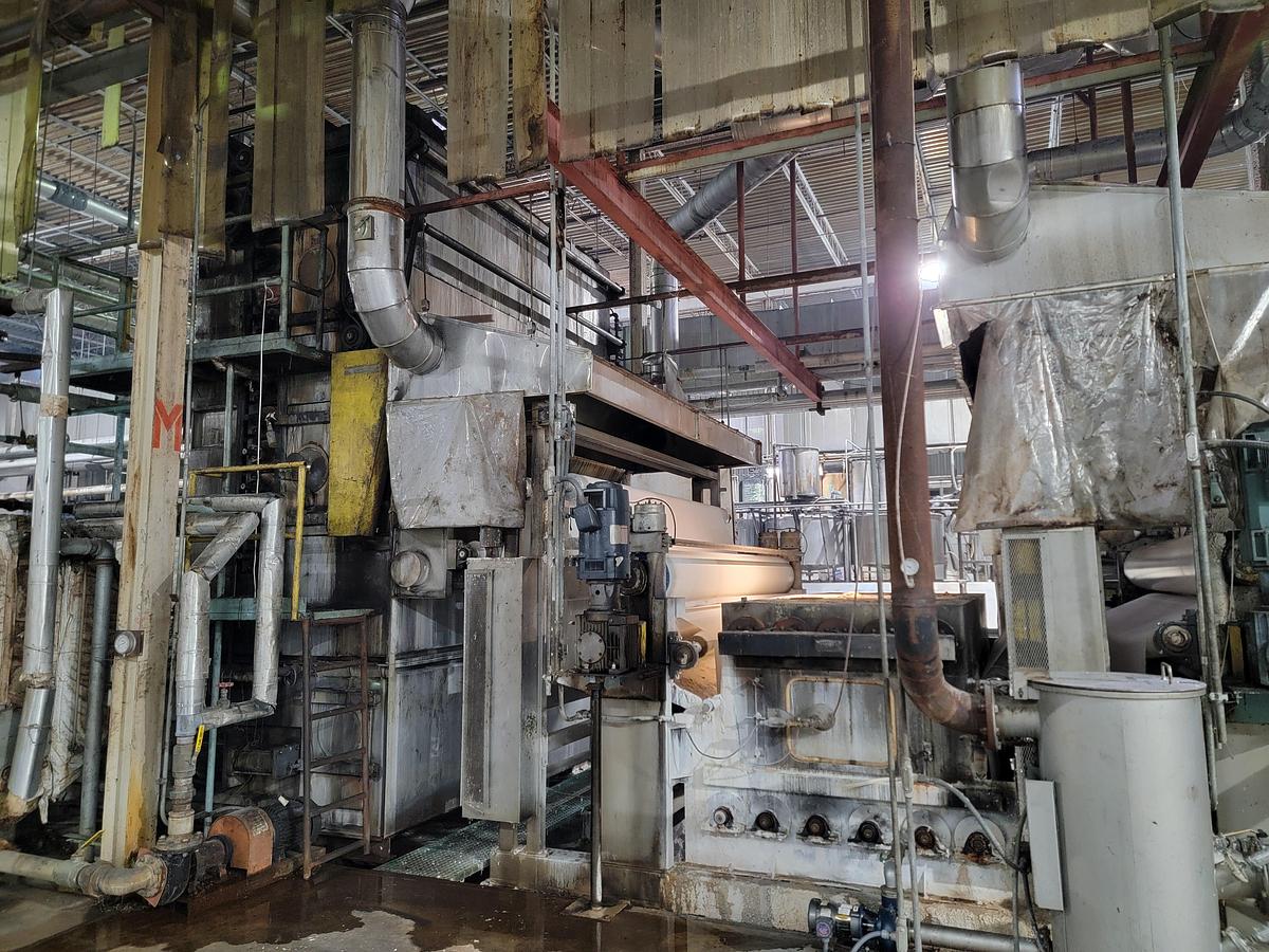 Used Morrison 3 Stage Bleach Range No. 6, 140" Face