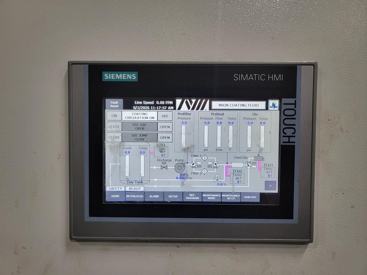 Used 2022 Coating Tech 62" Slot Die Coating Station CTSD-22-12402