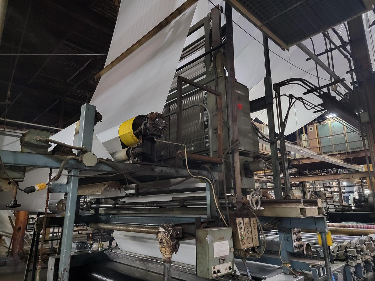Used Zimmer RM II 55 Print Machine 136” face