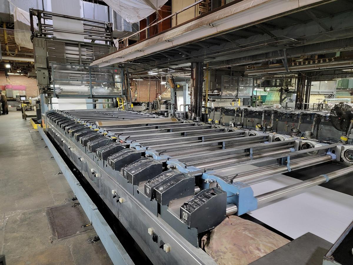 Used Zimmer R/90/27 Print Machine 86” face