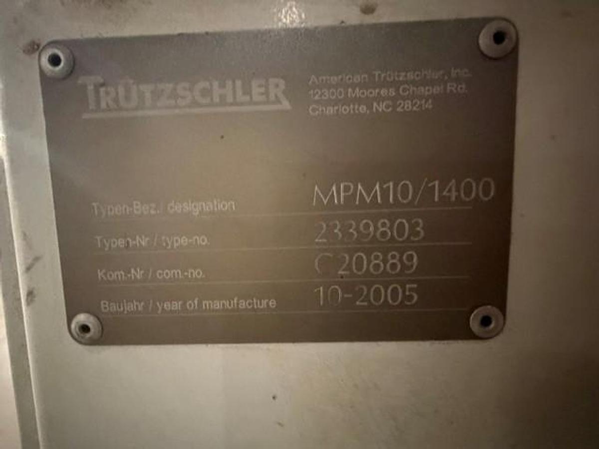 Used Trutzschler