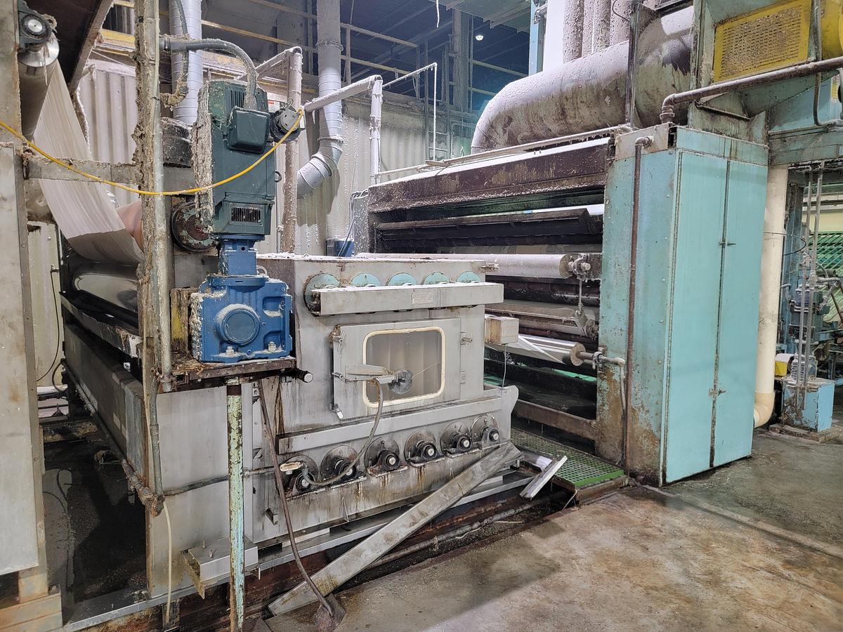 Used Morrison 3 Stage Bleach Range No. 6, 140" Face
