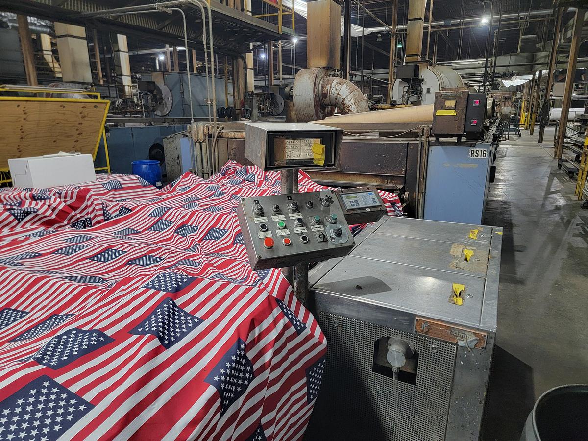 Used Zimmer RM II 78 Print Machine 89” face