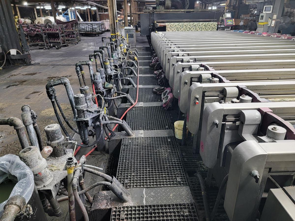 Used Stork RD Pegasus Print Machine 136” face