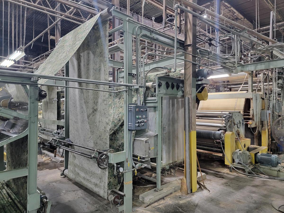 Used Morrison Sanforizer No. 1, 80” Face