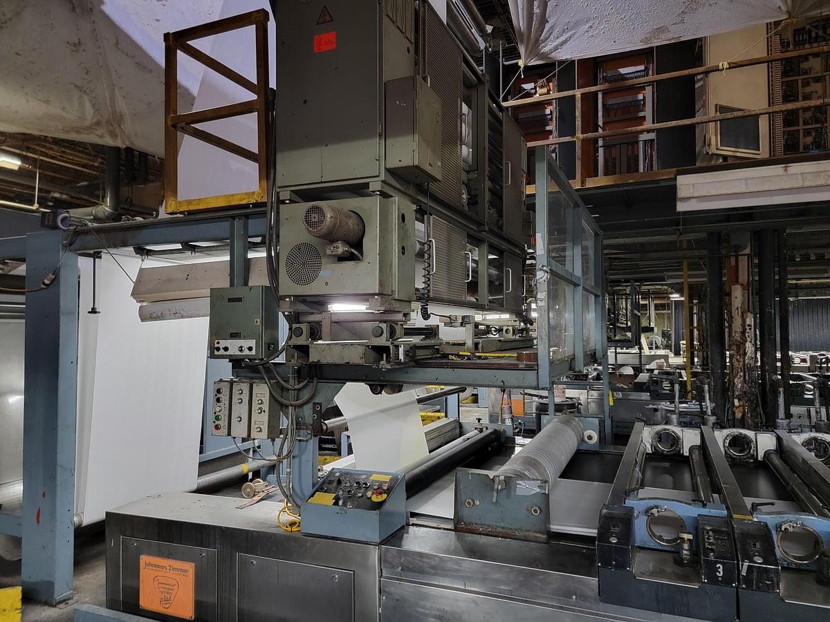 Used Zimmer R/90/27 Print Machine 86” face