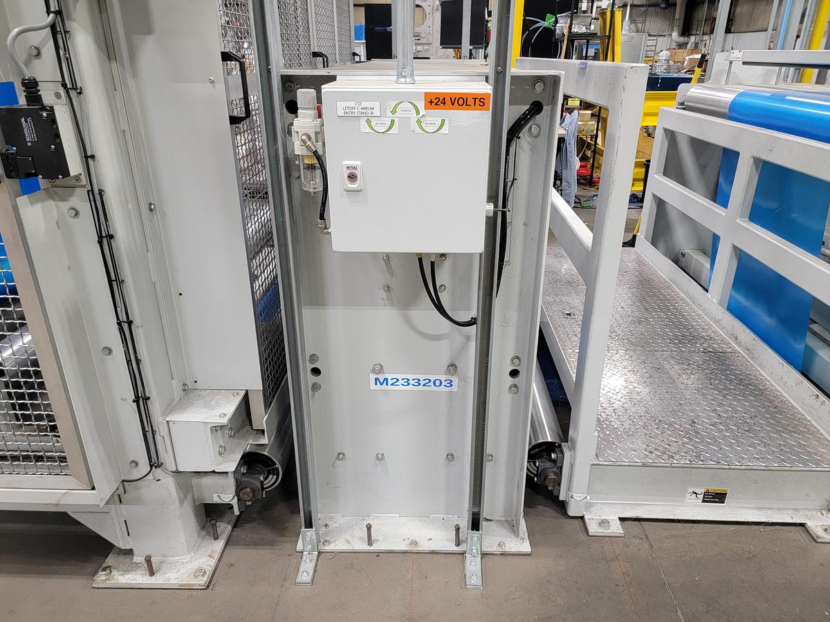 Used 2022 Menzel Two-Position Turret Let-Off and Accumulator Type 73TW01