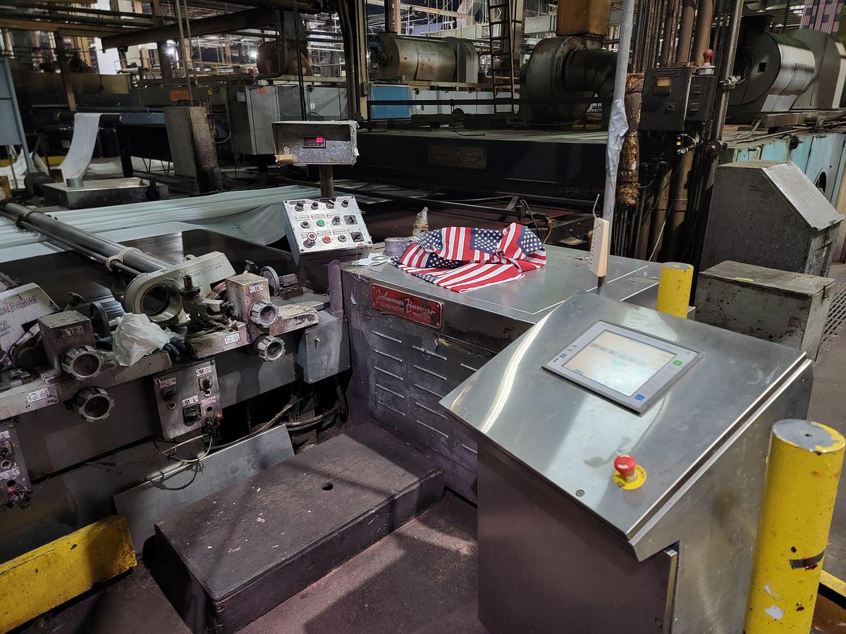 Used Zimmer RM II 55 Print Machine 136” face