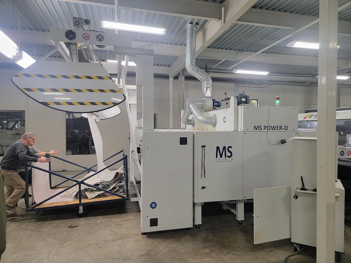 Used MS Printing Solutions 48 Digital Printer Model MS-JPK-EVO 3200mm print width