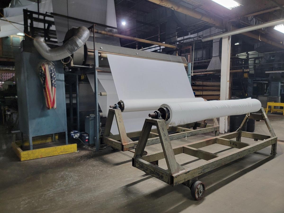 Used Zimmer RM II 55 Print Machine 136” face