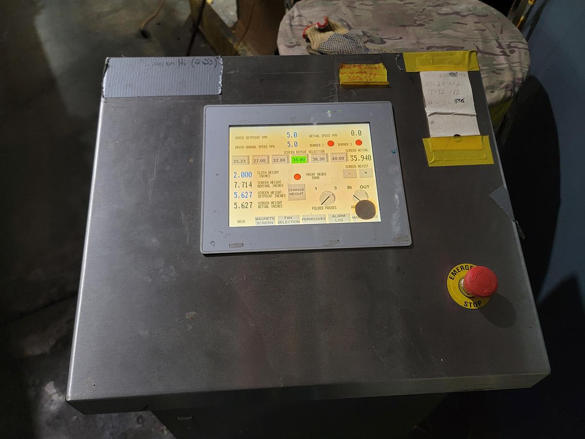 Used Zimmer R/90/27 Print Machine 86” face