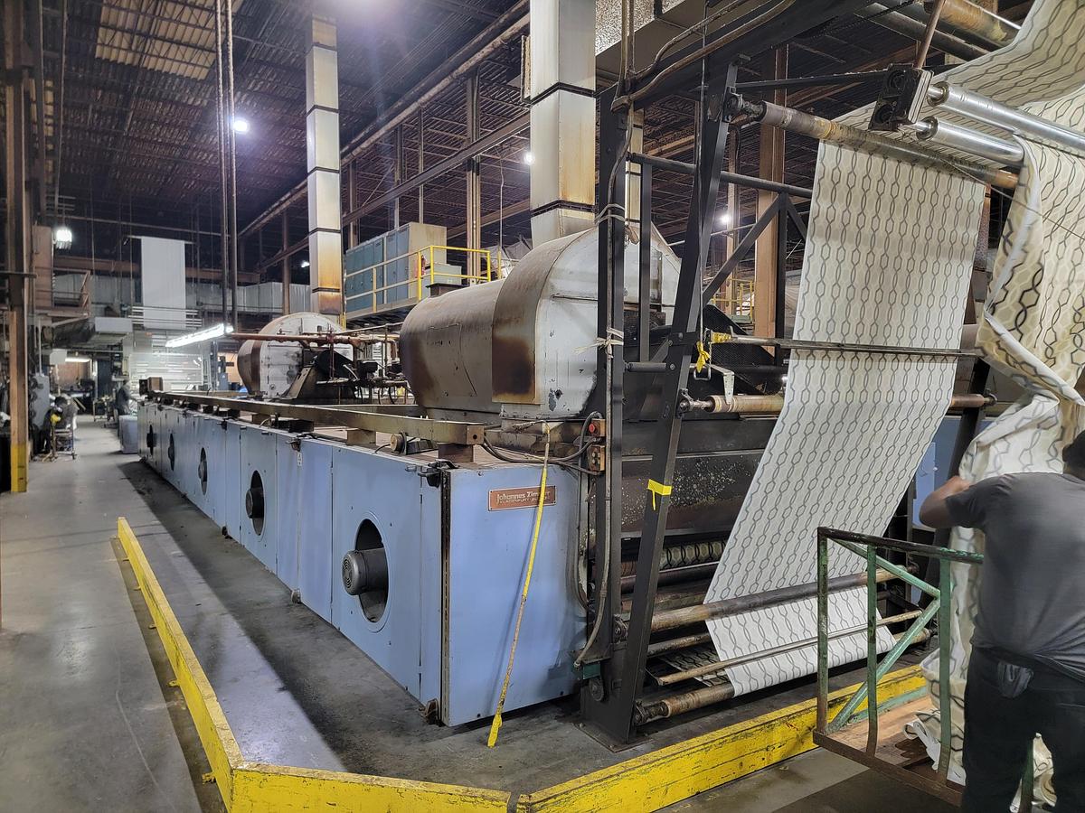 Used Zimmer RM II 77 Print Machine 89” face