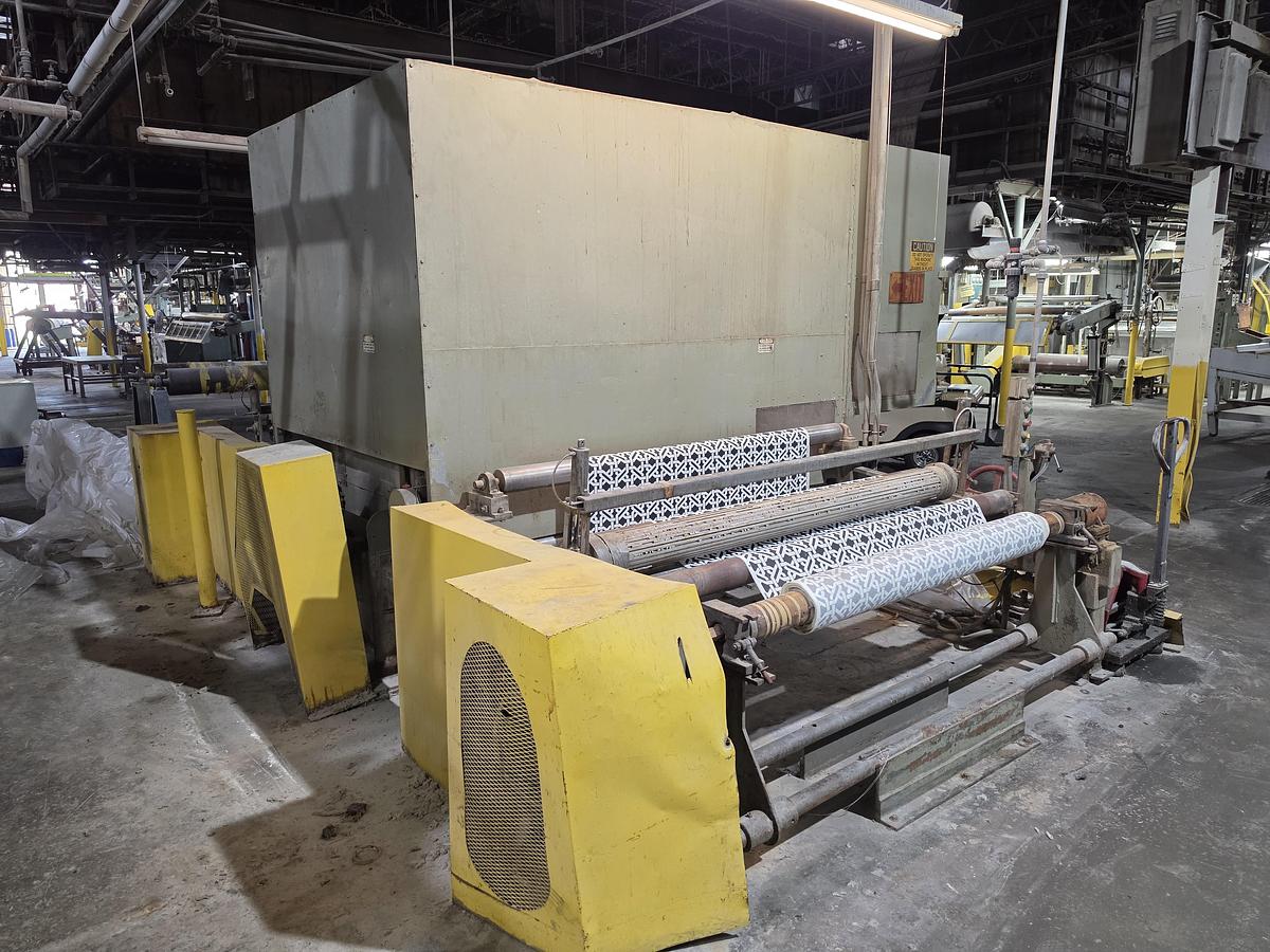 Used Morrison 80” Button Breaker, 21 Rolls