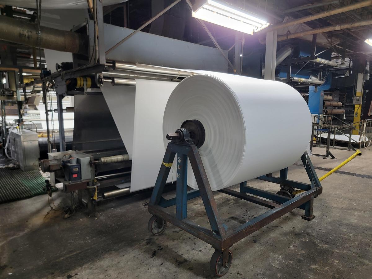 Used Zimmer RM II 77 Print Machine 89” face