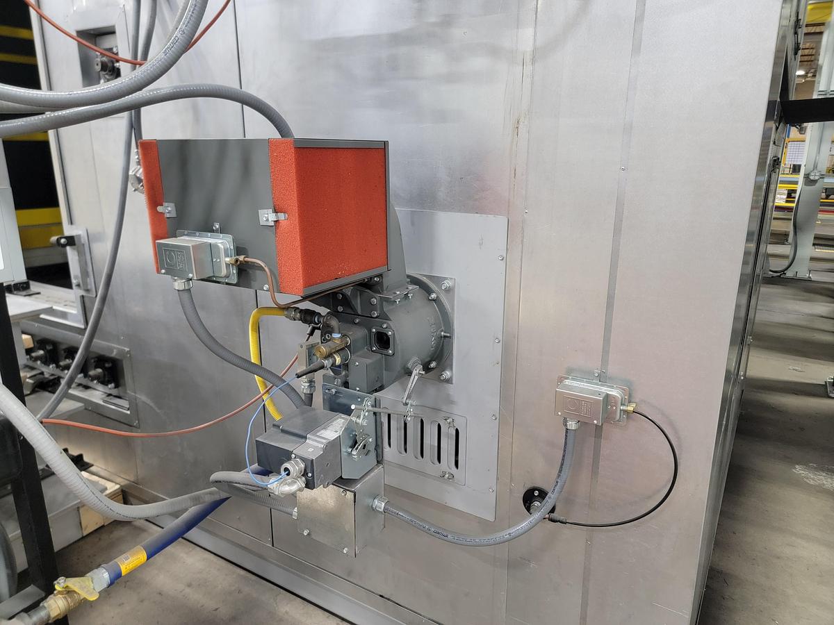 Used 2022 Mohan Over & Engr. Co. 68" Working Width Single Pass Curing Oven 22072