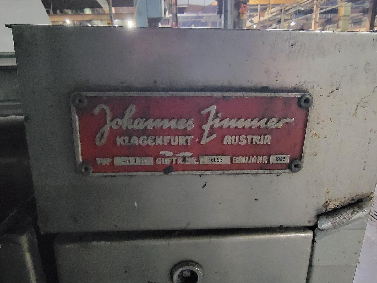 Used Zimmer RM II 55 Print Machine 136” face