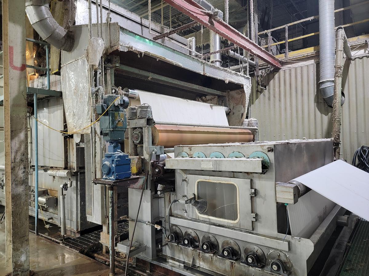 Used Morrison 3 Stage Bleach Range No. 6, 140" Face