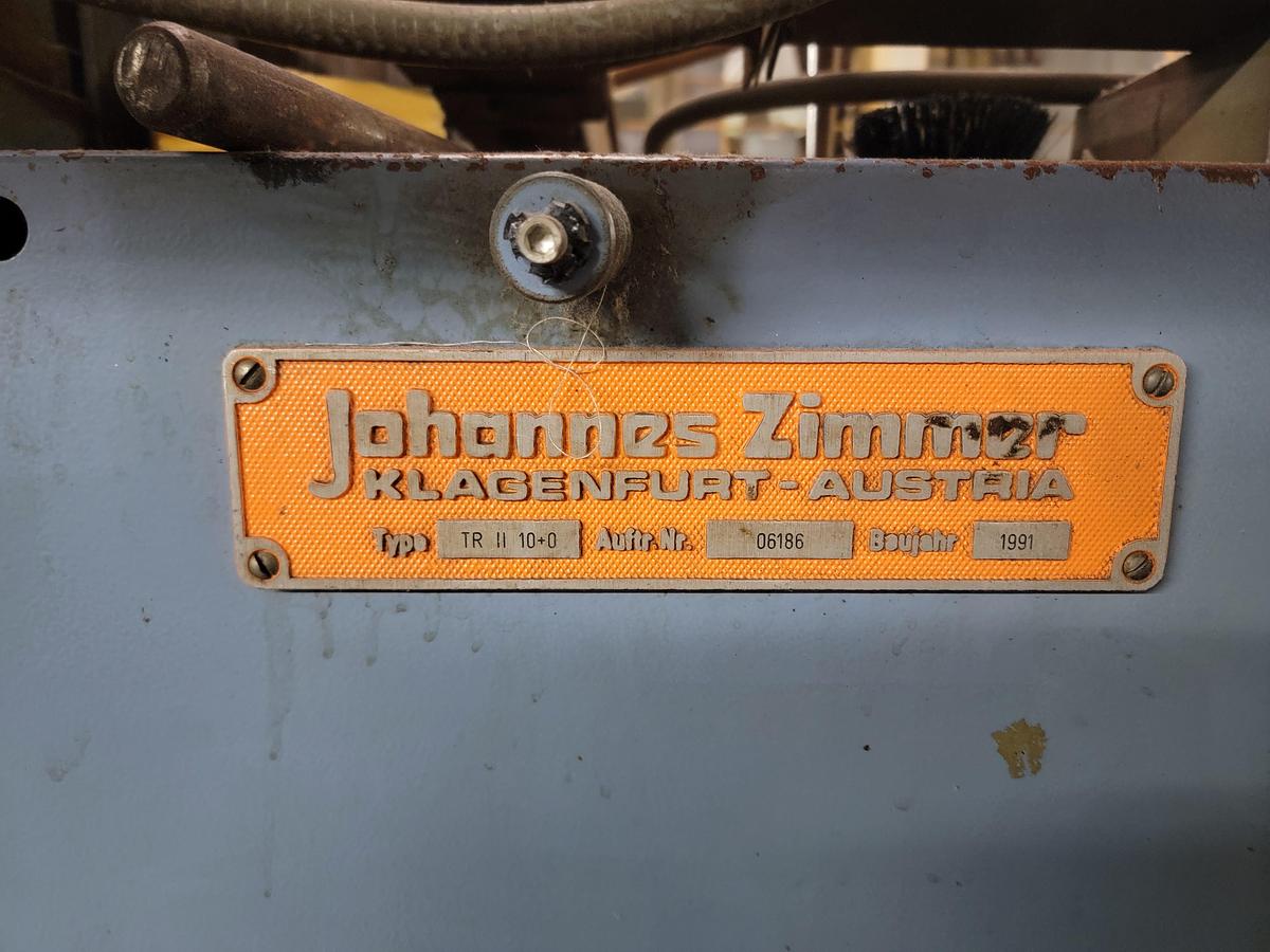 Used Zimmer R/90/27 Print Machine 86” face