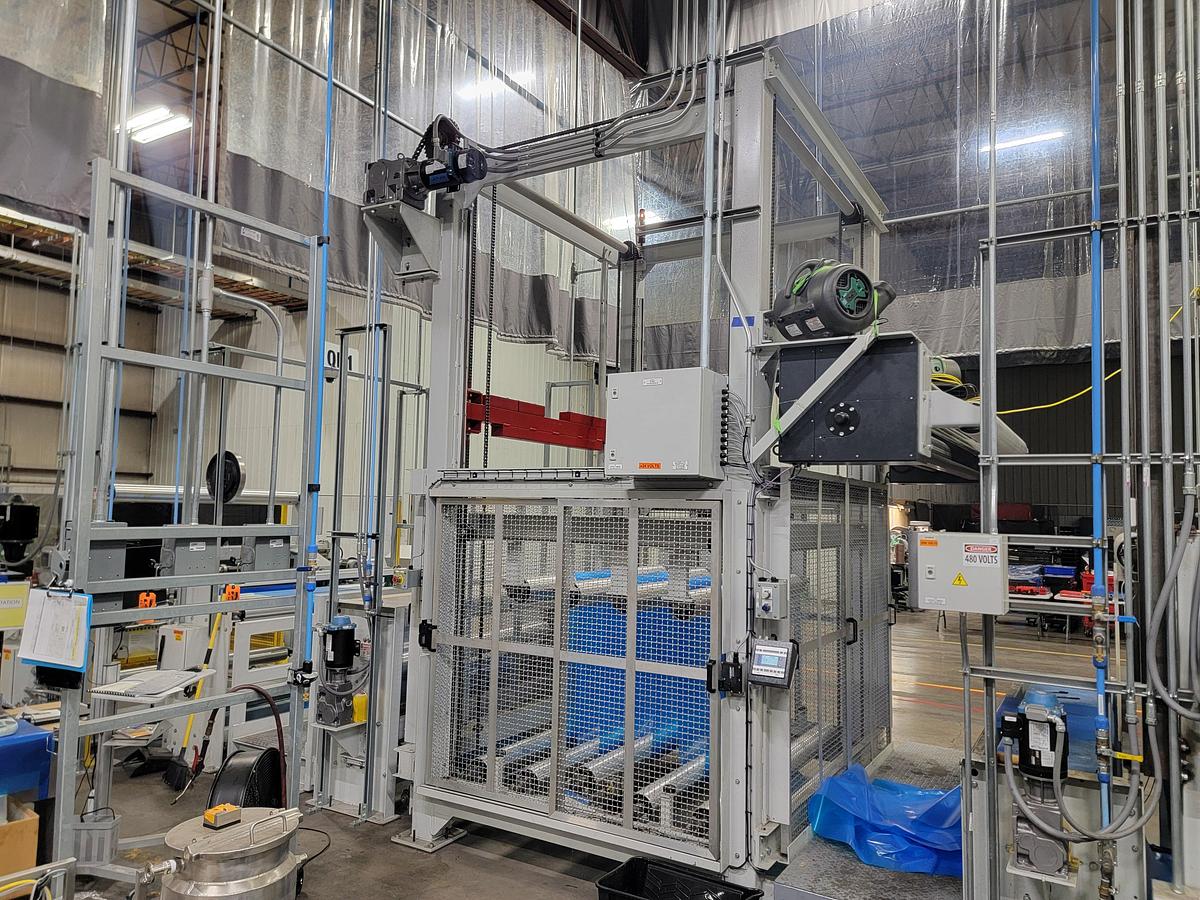 Used 2022 Menzel Two-Position Turret Let-Off and Accumulator Type 73TW01