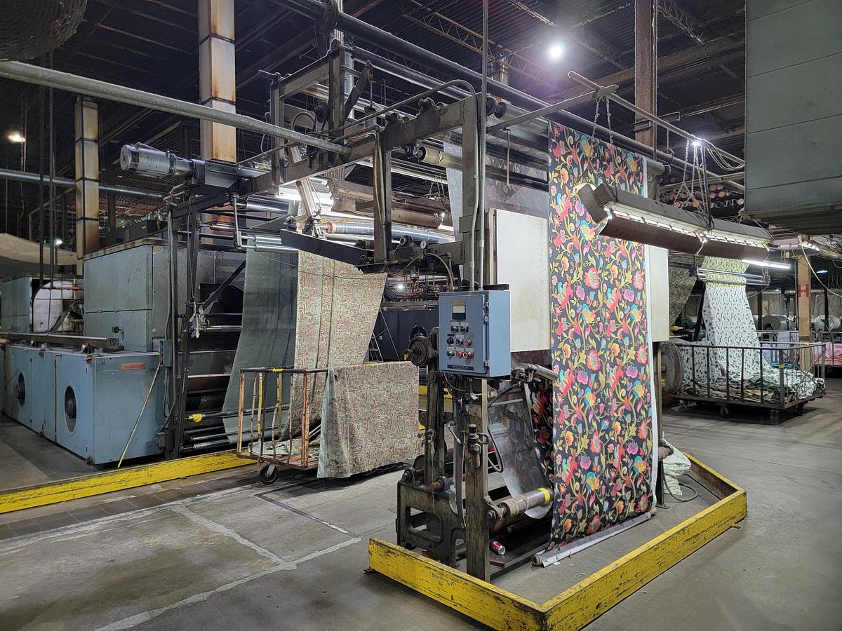Used Zimmer R/90/28 Print Machine 86” face