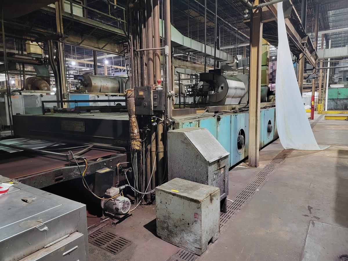 Used Zimmer RM II 55 Print Machine 136” face