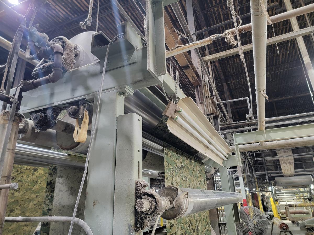 Used Morrison Sanforizer No. 2, Morrison, 130” face