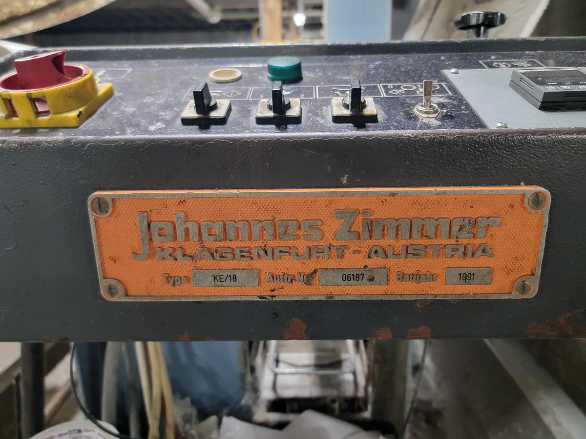 Used Zimmer R/90/28 Print Machine 86” face