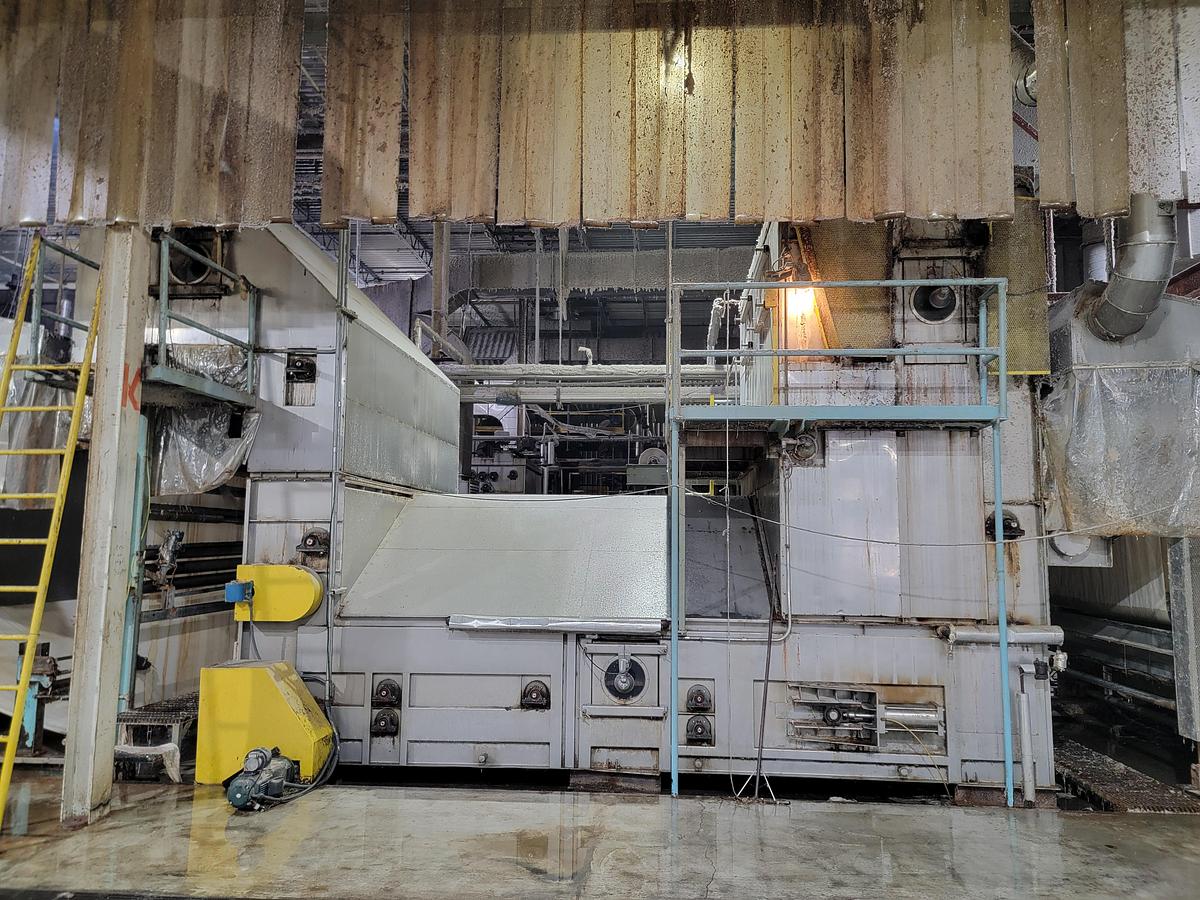 Used Morrison 3 Stage Bleach Range No. 6, 140" Face