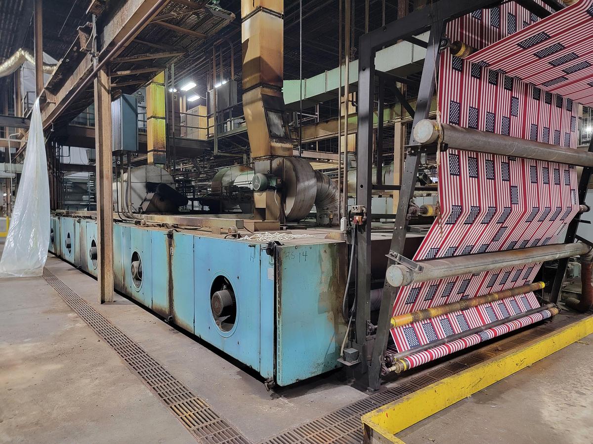 Used Zimmer RM II 55 Print Machine 136” face