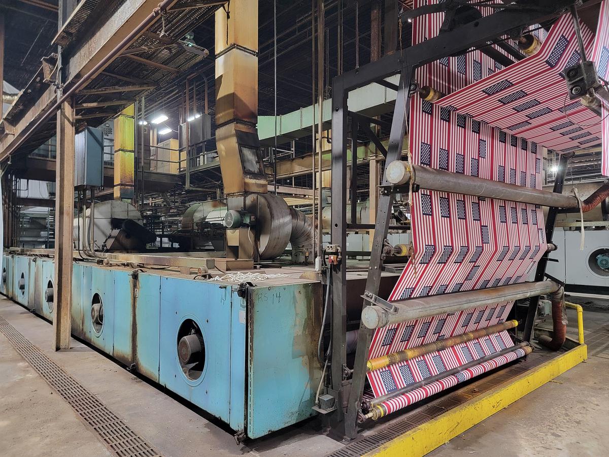 Used Zimmer RM II 55 Print Machine 136” face