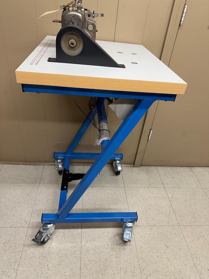 Used 5 Sewing Machines, heads only, chrome