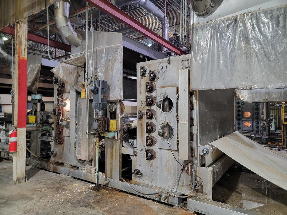 Used Morrison 3 Stage Bleach Range No. 6, 140" Face