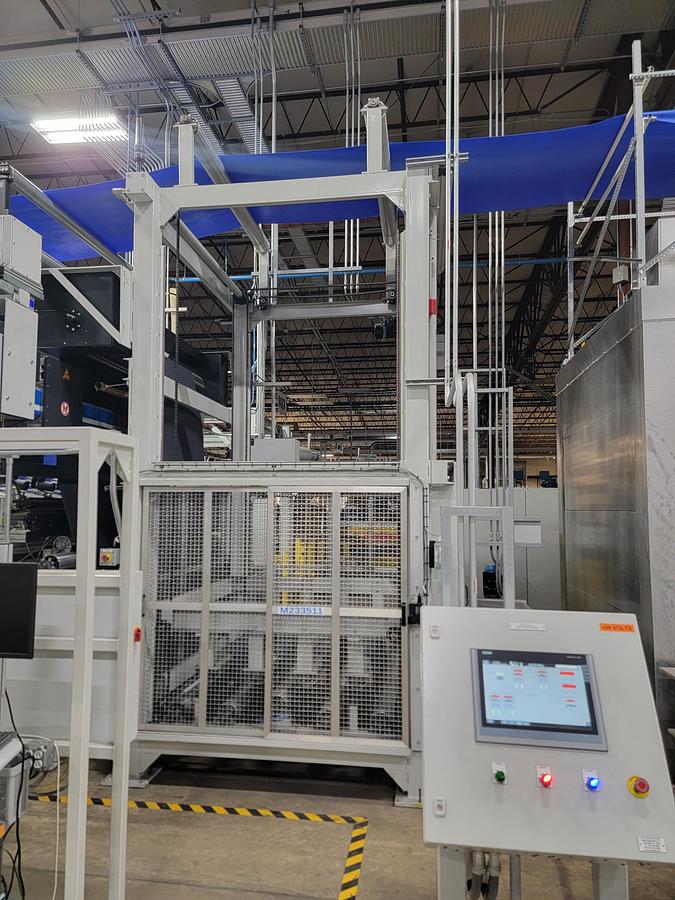 Used 2022 Mohan Over & Engr. Co. 68" Working Width Single Pass Curing Oven 22072