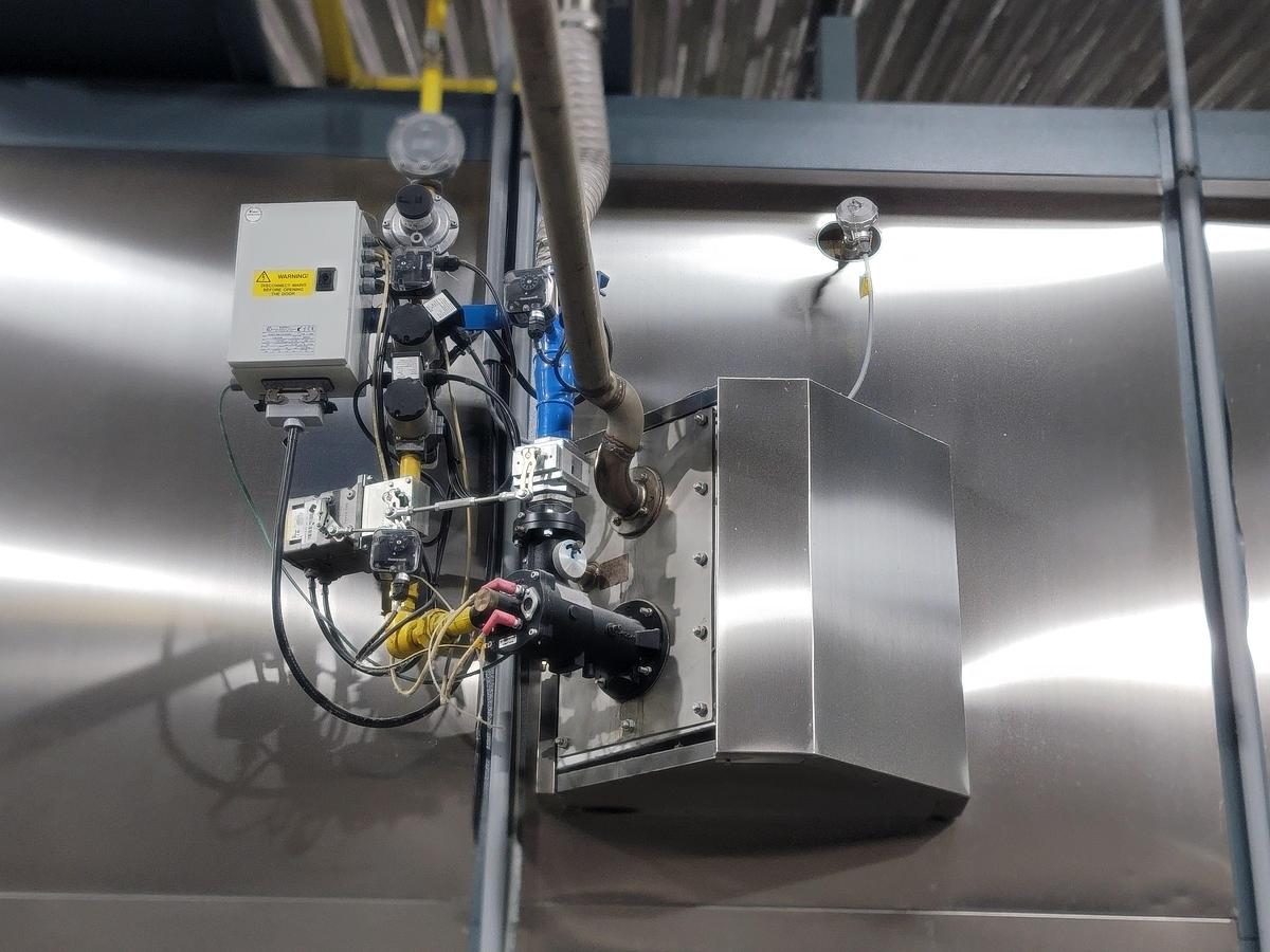Used Arioli VAPO2015 Loop Steam Ager 3600mm face