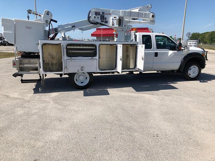 Used 2014 Ford F550 4x4 Altec AT40-MH 45ft Man-1/2 Bucket Truck - P49397